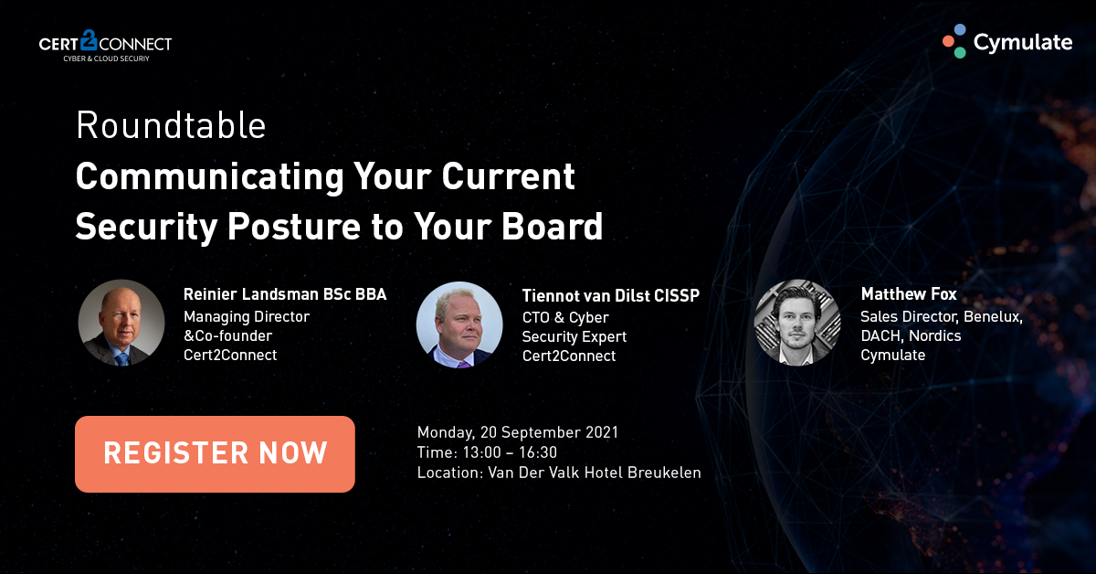 Roundtable: Communicating Your Current Security Posture to Your Board